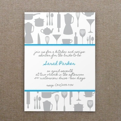 Bridal Shower Invitation Template Invitation Template – Kitchen Bridal Shower – Download &amp; Print