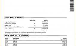 Chase Bank Statement Template Chase Bank Statement Template Addictionary