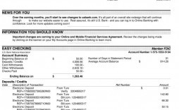 Chase Bank Statement Template Chase Bank Statement Template Addictionary