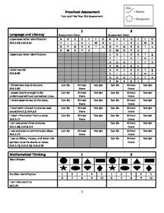 Kindergarten Report Card Template Printable Parent Teacher Conference forms and Handbook Pre