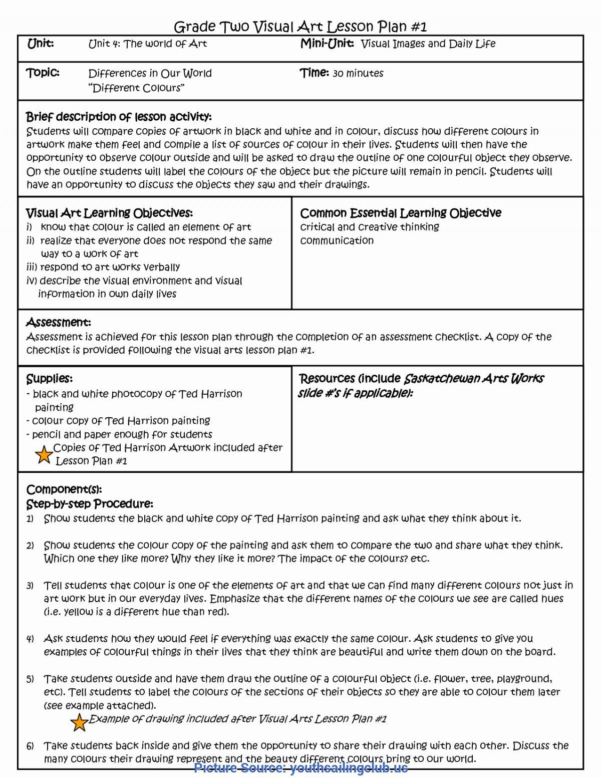 5e Lesson Plan Template Daisy Blake