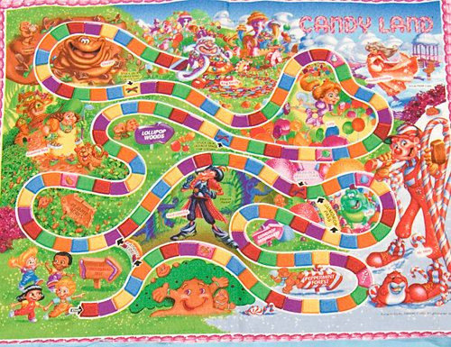 Candyland Board Game Template Candyland Pieces Google Search