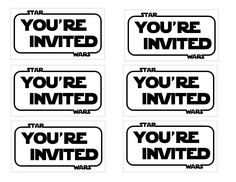 Star Wars Invitations Template Star Wars Party Food Clean and Scentsible
