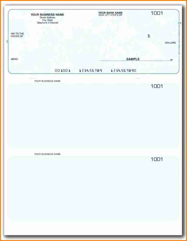Free Printable Checks Template 11 Payroll Checks Templates