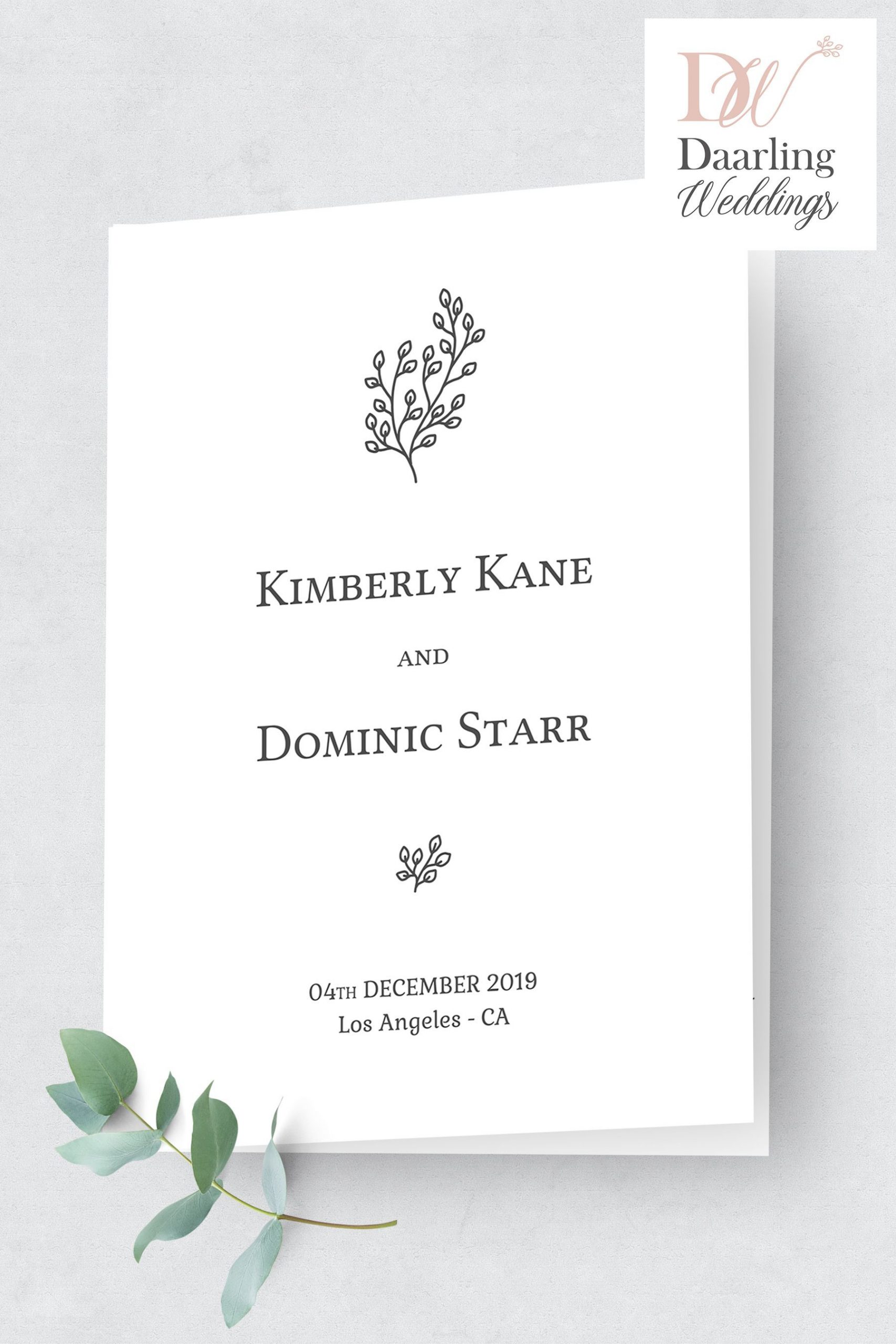 Wedding Program Booklet Template Wedding Program Booklet order Of Ceremony Template Folded