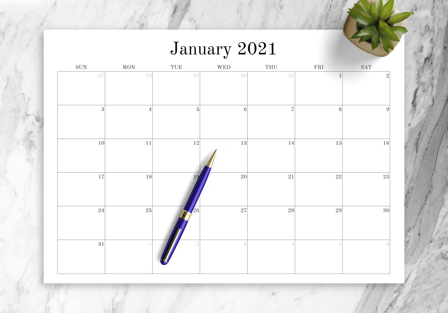Free Blank Calendar Template Download Printable Blank Monthly Calendar Pdf