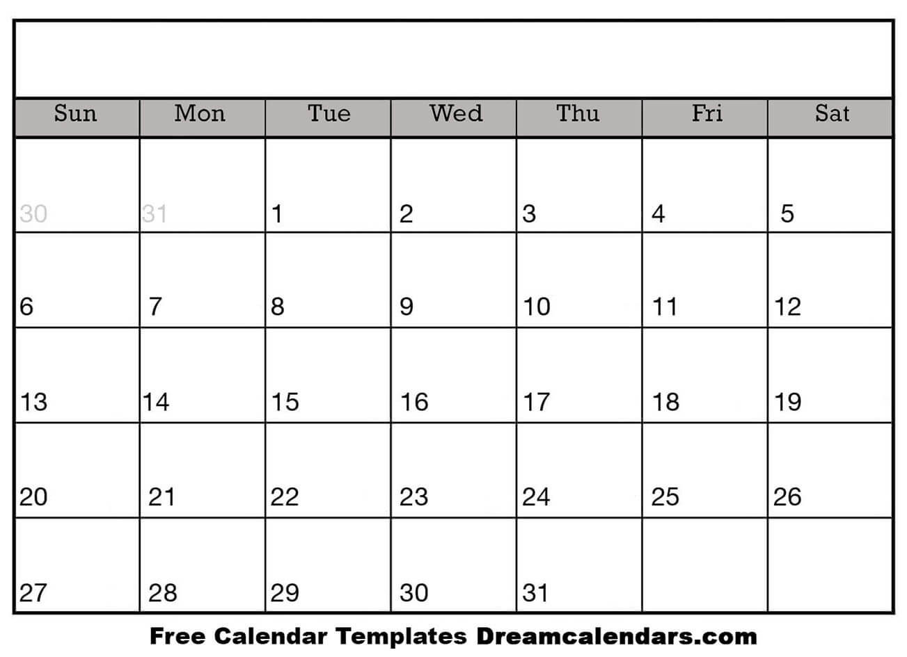 Free Blank Calendar Template Ko Fi Blank Printable Calendar Templates Ko Fi ️ where