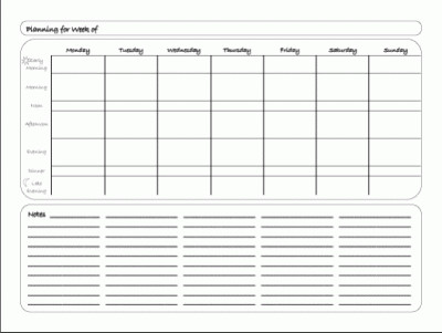 Free Weekly Planner Template 7 Free Weekly Planner Templates Excel Pdf formats