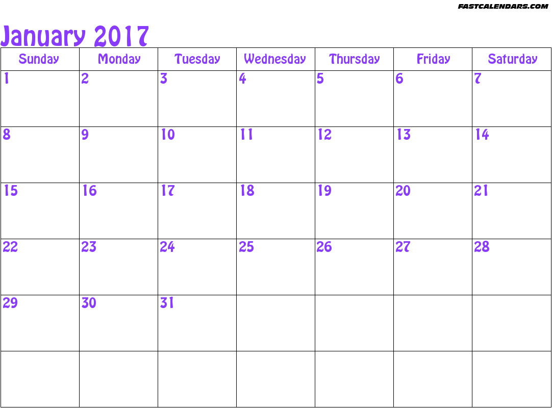 30 Days Calendar Template 30 Day Calendar Template