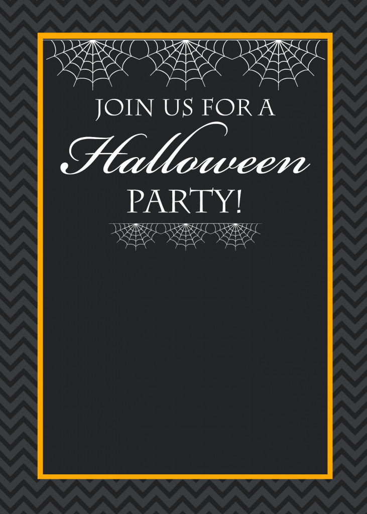 Halloween Party Invitations Template Free Printable Halloween Party Invitations Yellow Bliss Road