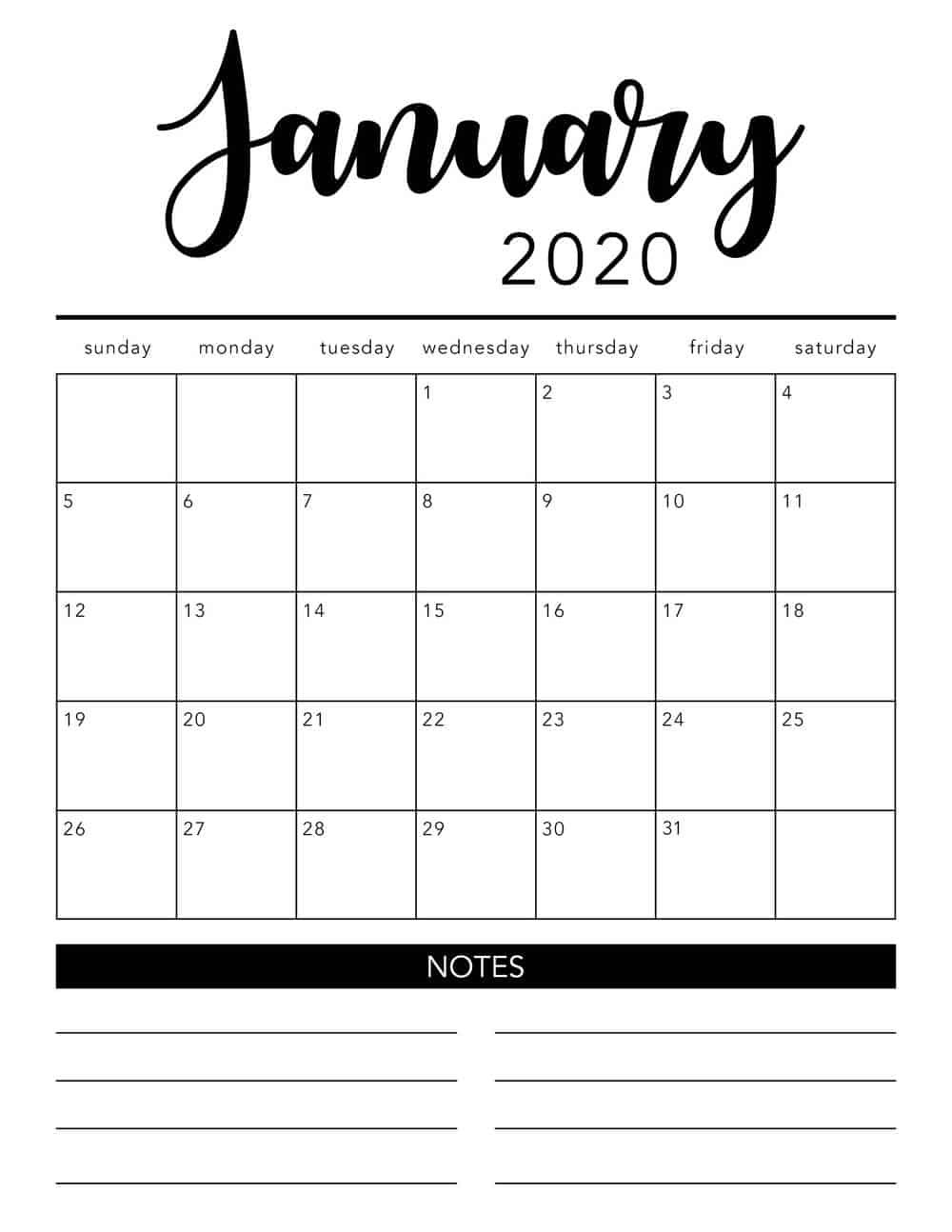 Printable Monthly Calendar Template Blank Monthly Calendar Printable Free