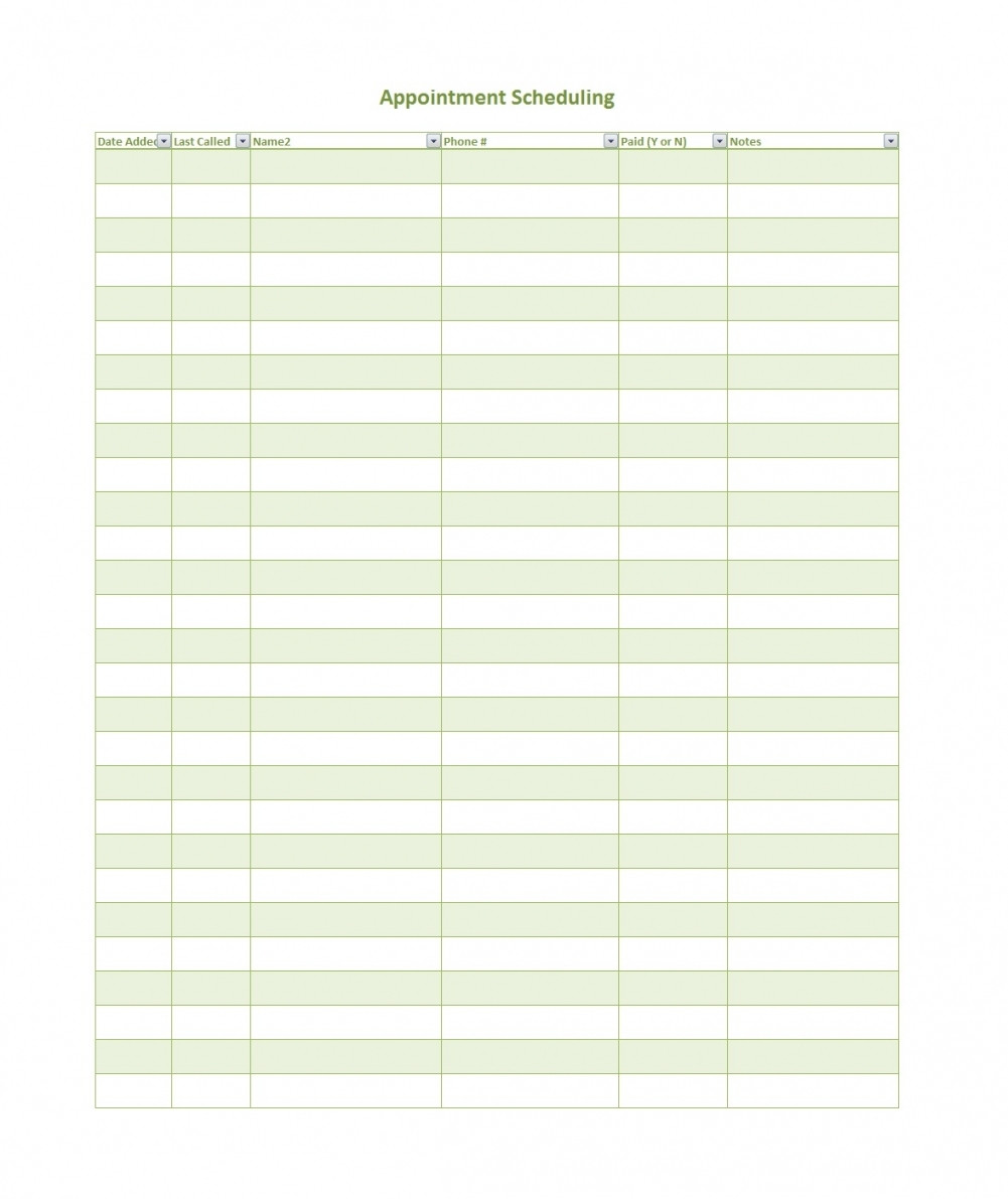 Free Appointment Calendar Template Printable Monthly Appointment Calendar