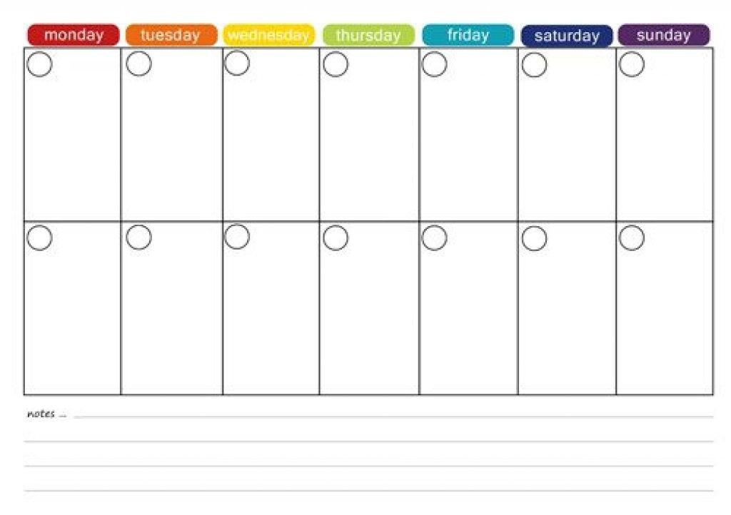 Two Week Calendar Template Printable 2 Week Calendar Printable 2 Week Calendar Two