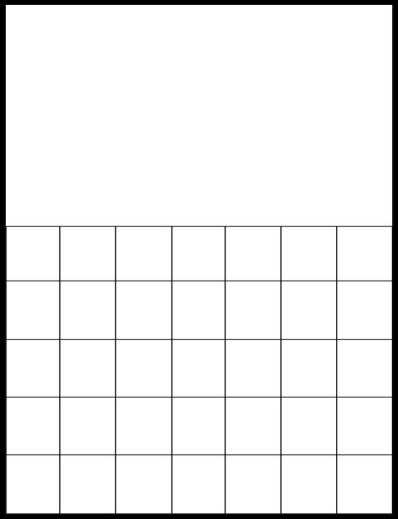 Blank Printable Calendar Template Free Printable Blank Calendar Grids