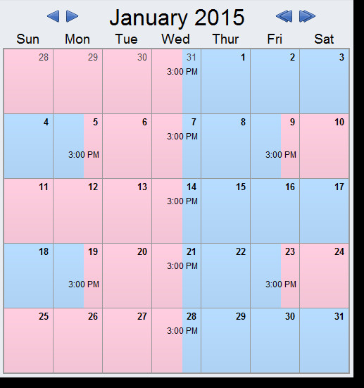 Child Custody Calendar Template 2 2 5 5 Visitation Schedule Examples