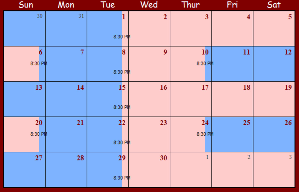 Child Custody Calendar Template Sample Child Custody Schedule for A D Parenting Plan
