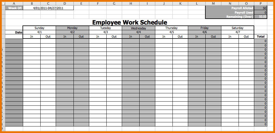 Employee Scheduling Calendar Template Calendar Employee Schedule Template – Printable Schedule