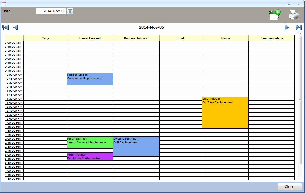 Ms Access Calendar Template Microsoft Access Calendar Template