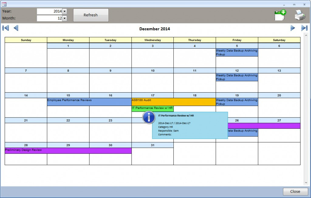 Ms Access Calendar Template Ms Access Task Scheduler event Calendar – Carda