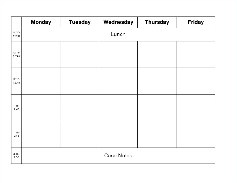 Work Week Calendar Template Work Week Calendar Template – Calendar Template 2020