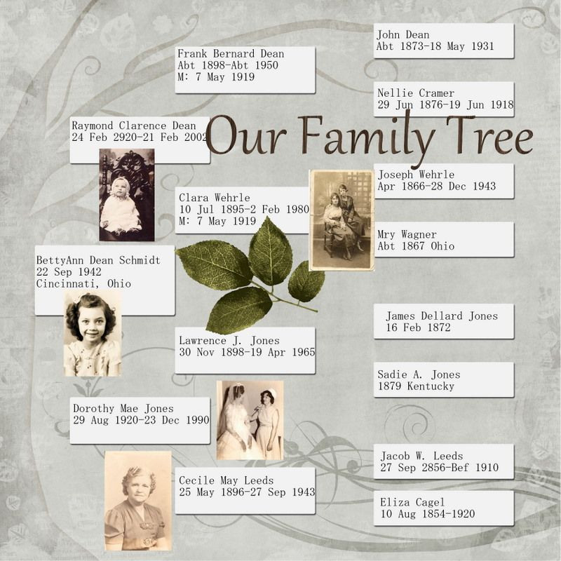 Family Tree Book Template Scrapmoir How to 32 Create Your Family Tree Scrapbook or
