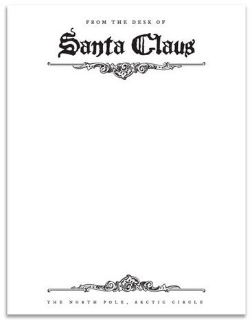 Letter From Santa Template How to Get A Letter From Santa Postmarked north Pole It S