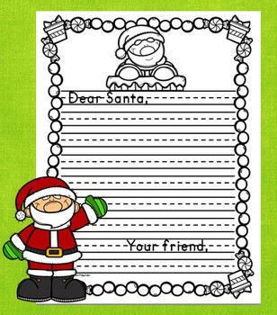 Letter From Santa Template Letter to Santa Template by Wish Upon A Starkey Crafts and