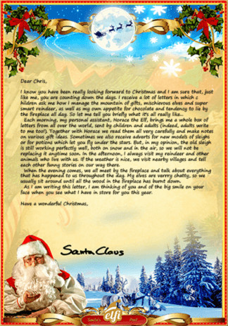 Letter From Santa Template Write A Letter to Santa with This Free Template with Envelope