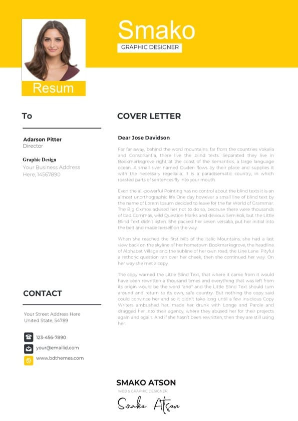 Modern Cover Letter Template Modern Cover Letter Template Downloadable Cover Letter