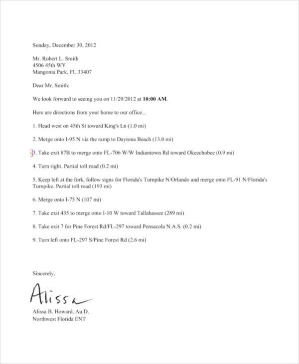 Appointment Reminder Letter Template 44 Appointment Letter Template Examples