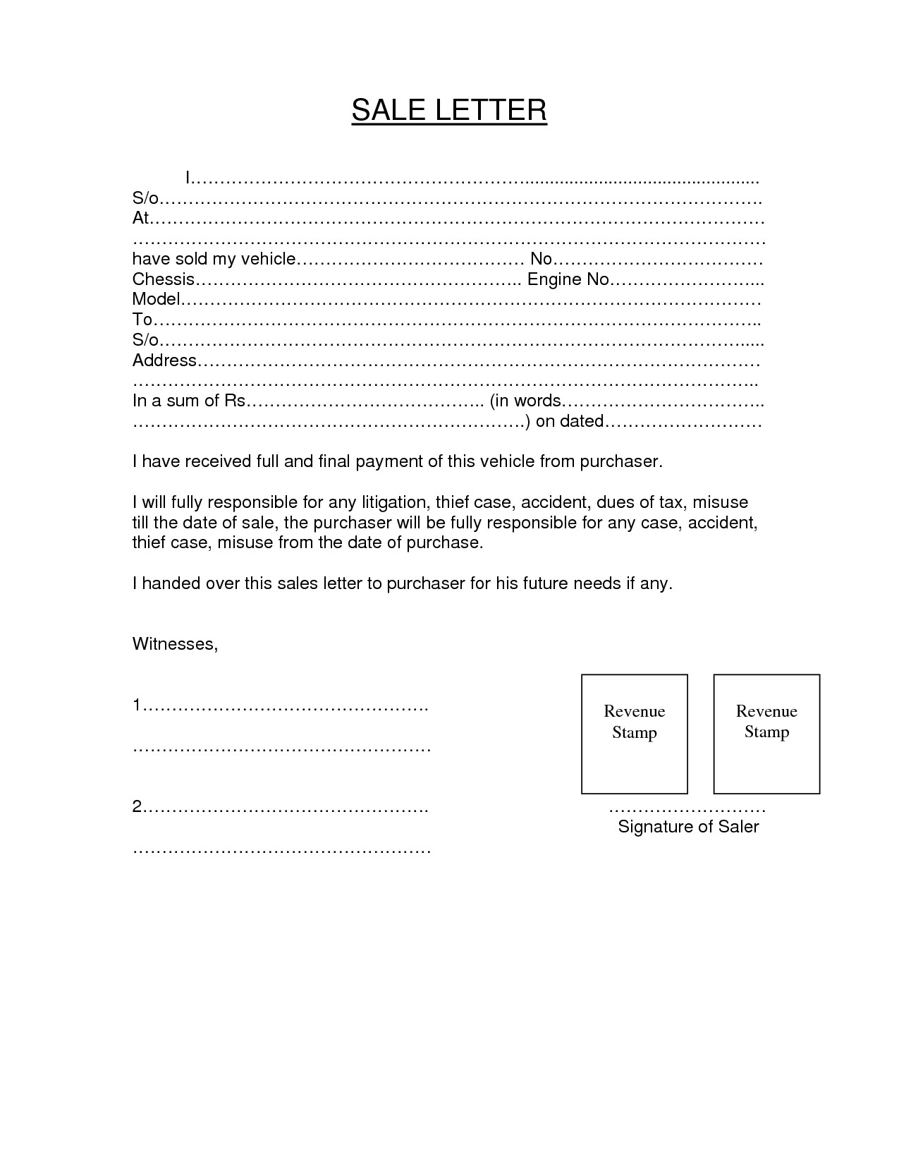 Car Repossession Letter Template Vehicle Repossession Letter Template Samples