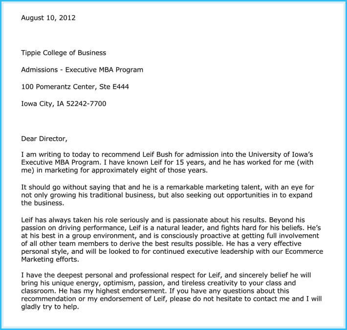 College Reference Letter Template College Reference Letter 6 Sample Letters &amp; Writing