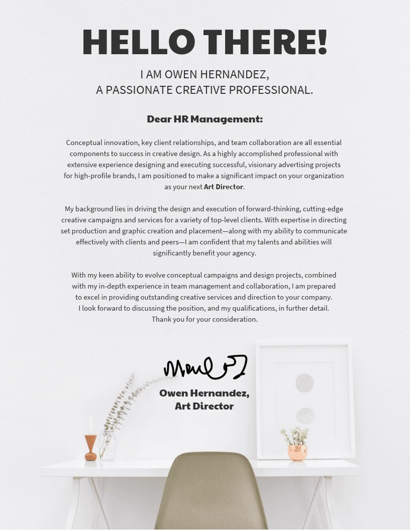 Cover Letter Design Template 20 Creative Cover Letter Templates to Impress Employers
