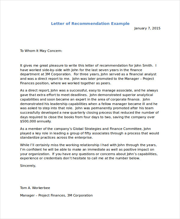Immigration Recommendation Letter Template Letter Re Mendation for Immigration