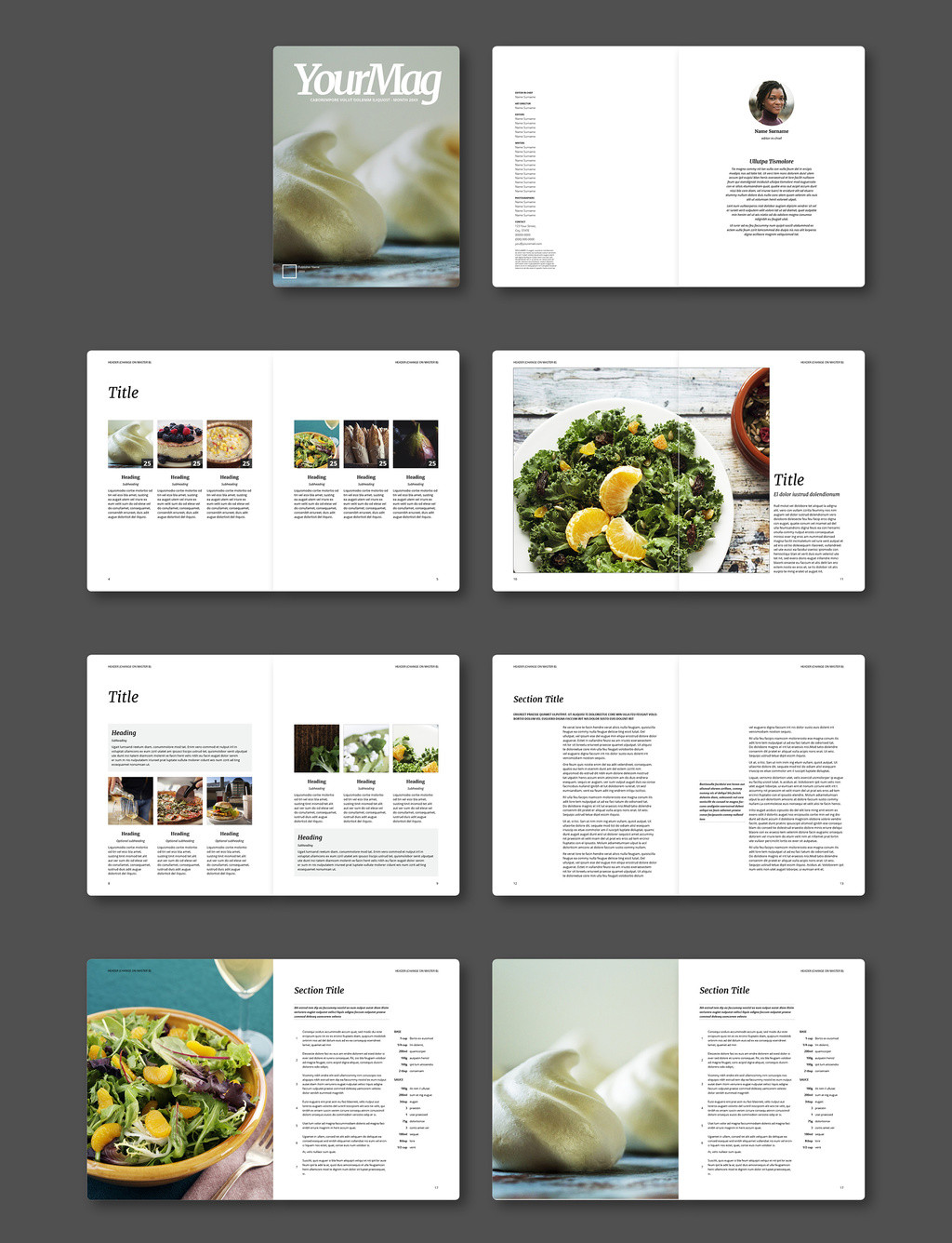 In Design Newsletter Template Indesign Newsletter Templates Free Download – Printable