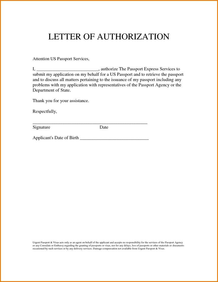 Letter Of Consent Template Consent Letter format Pdf Fresh Authorization Letter