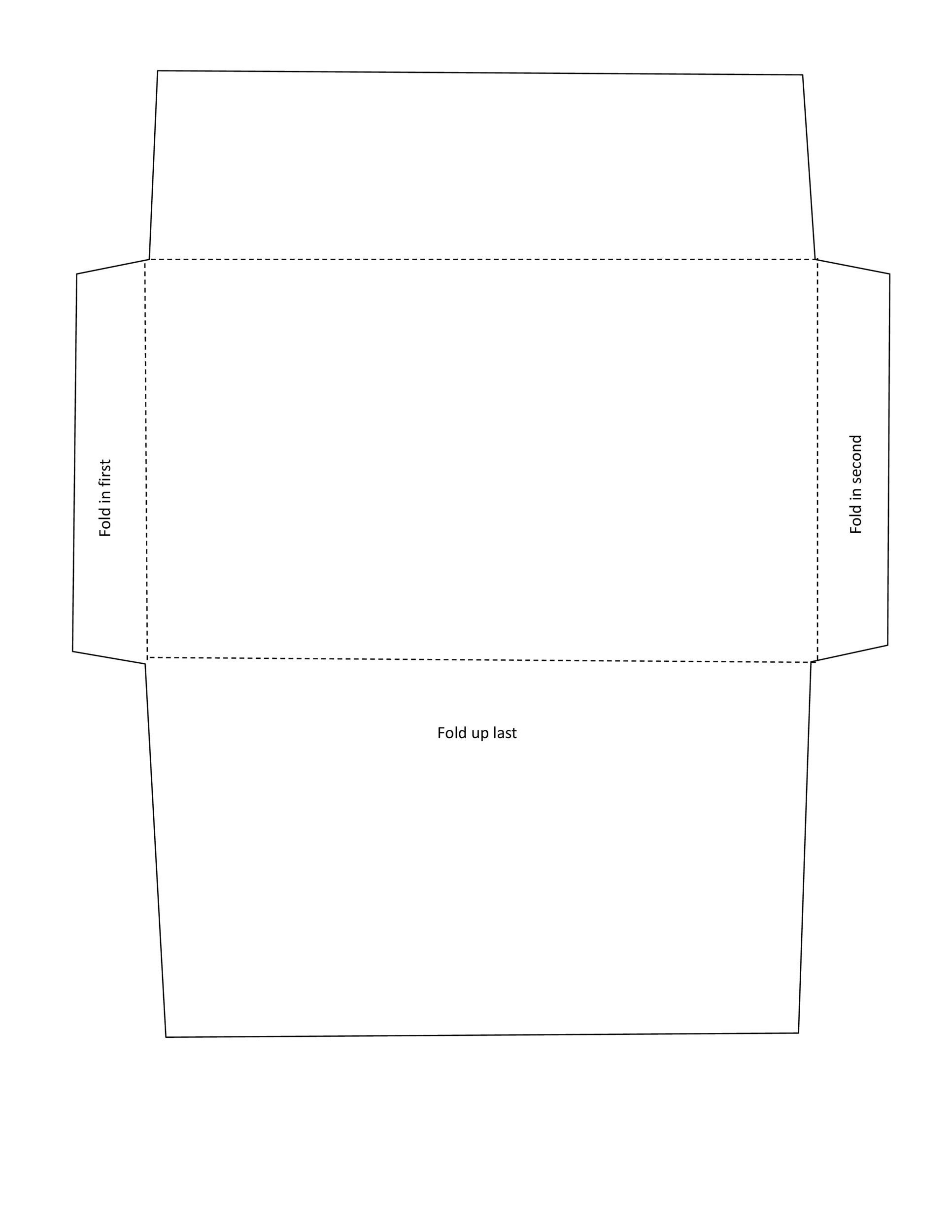 Letter Size Envelope Template 40 Free Envelope Templates Word Pdf Template Lab