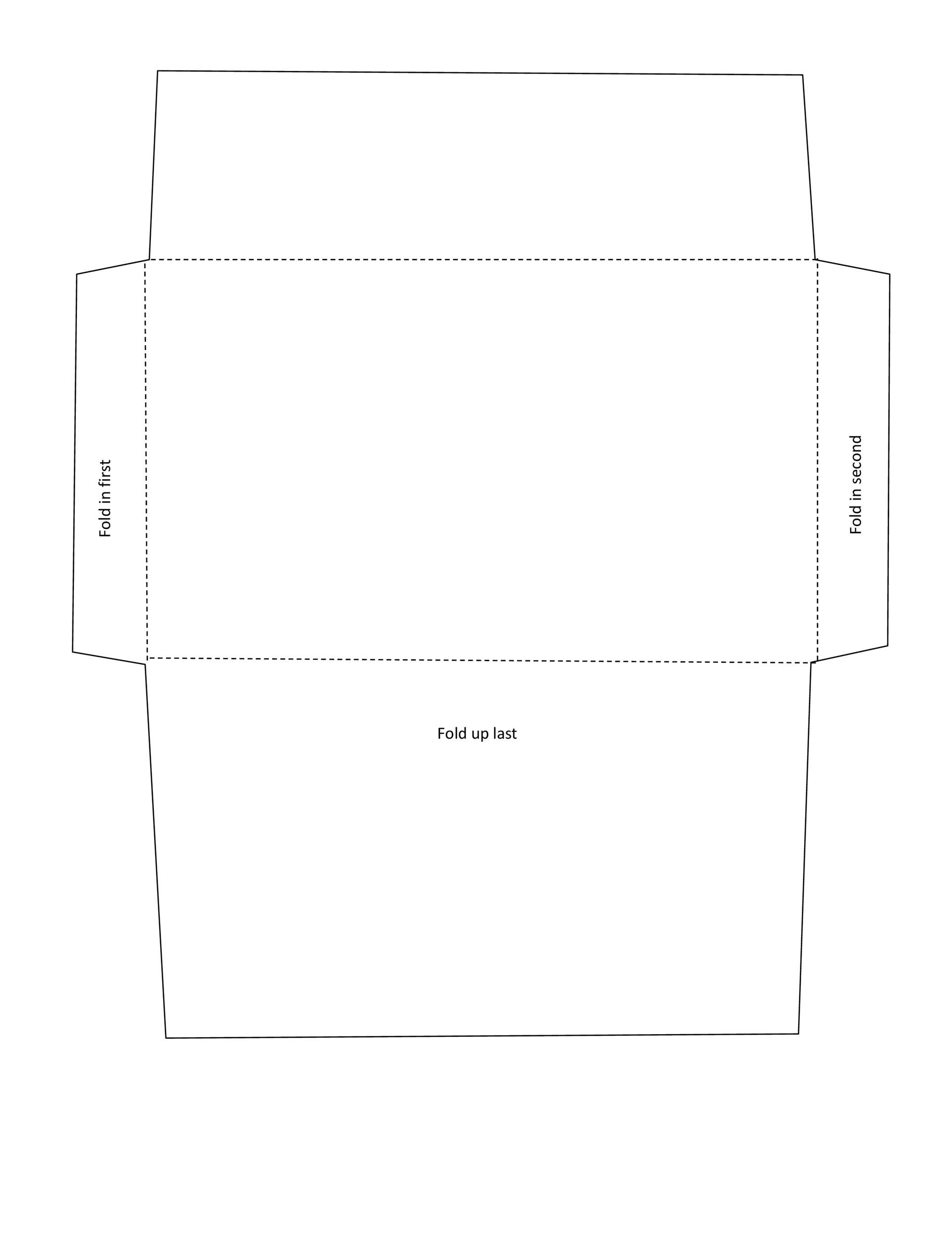 Letter Size Envelope Template 40 Free Envelope Templates Word Pdf Templatelab