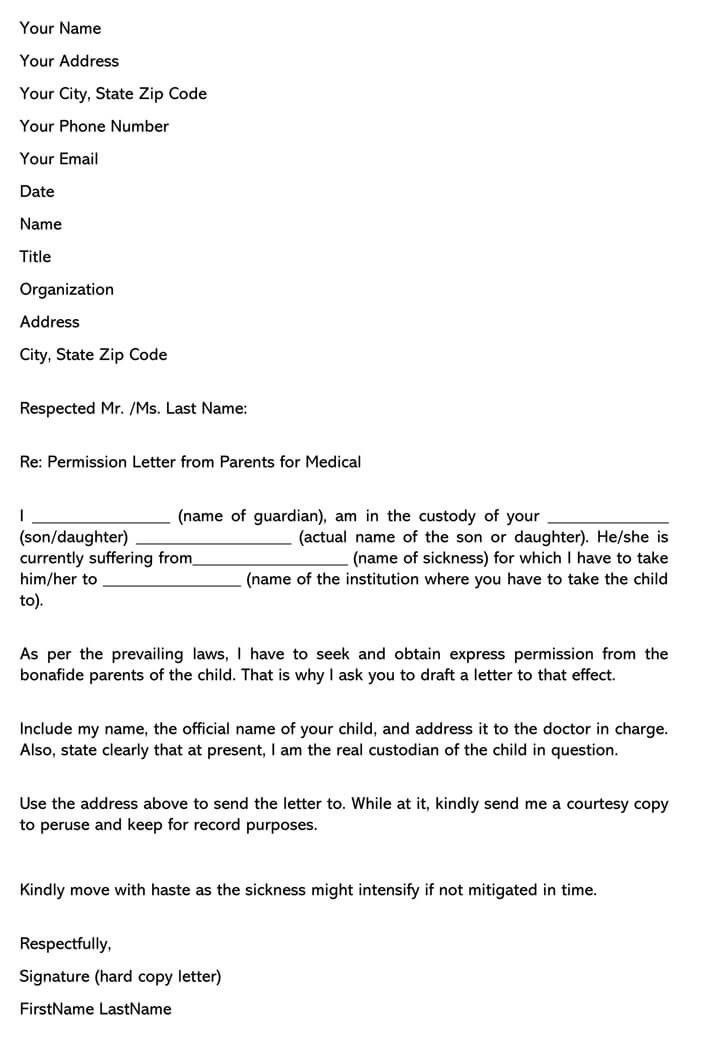 Letter to Parent Template Letters to Parents Template In 2020