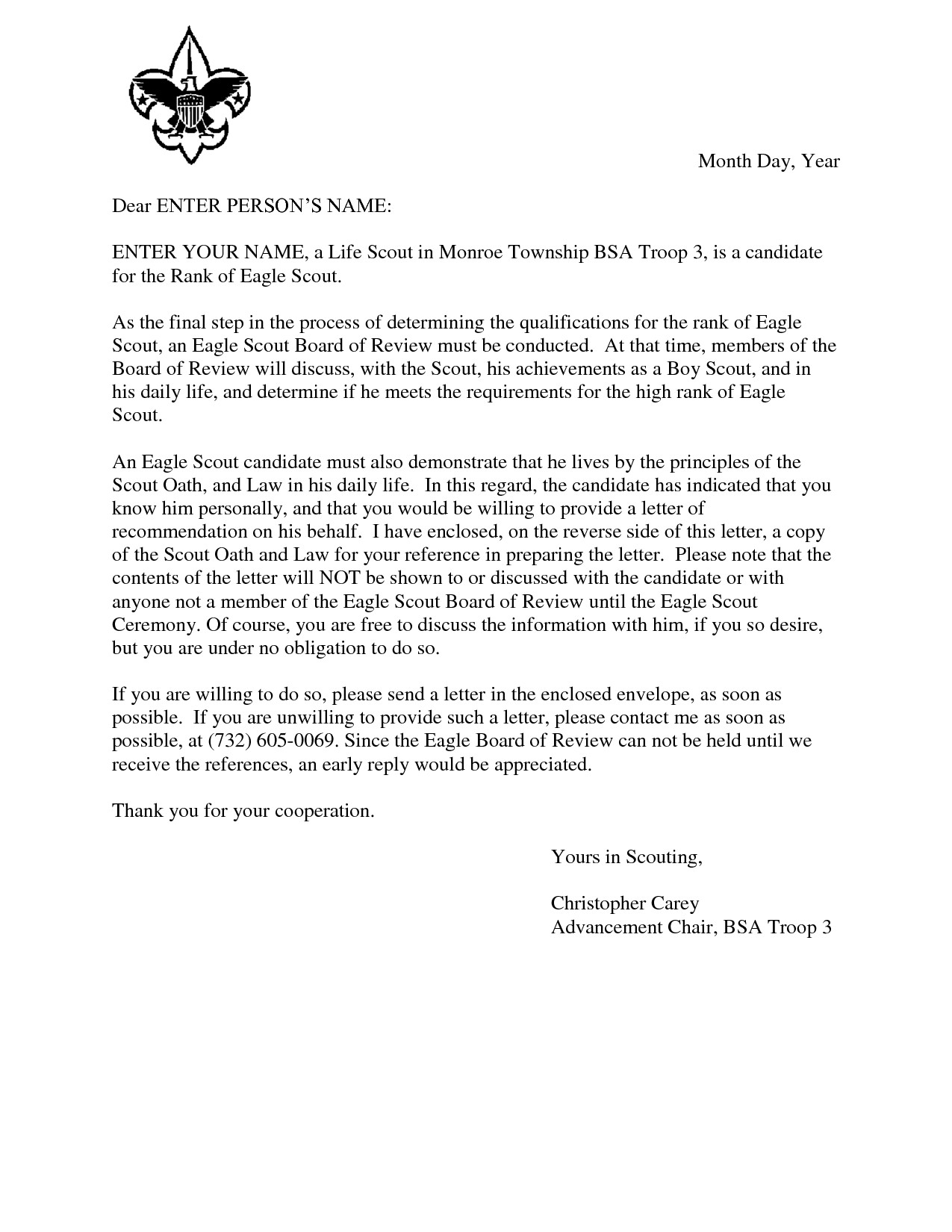 Letter to soldiers Template Letter to Troops Template Examples