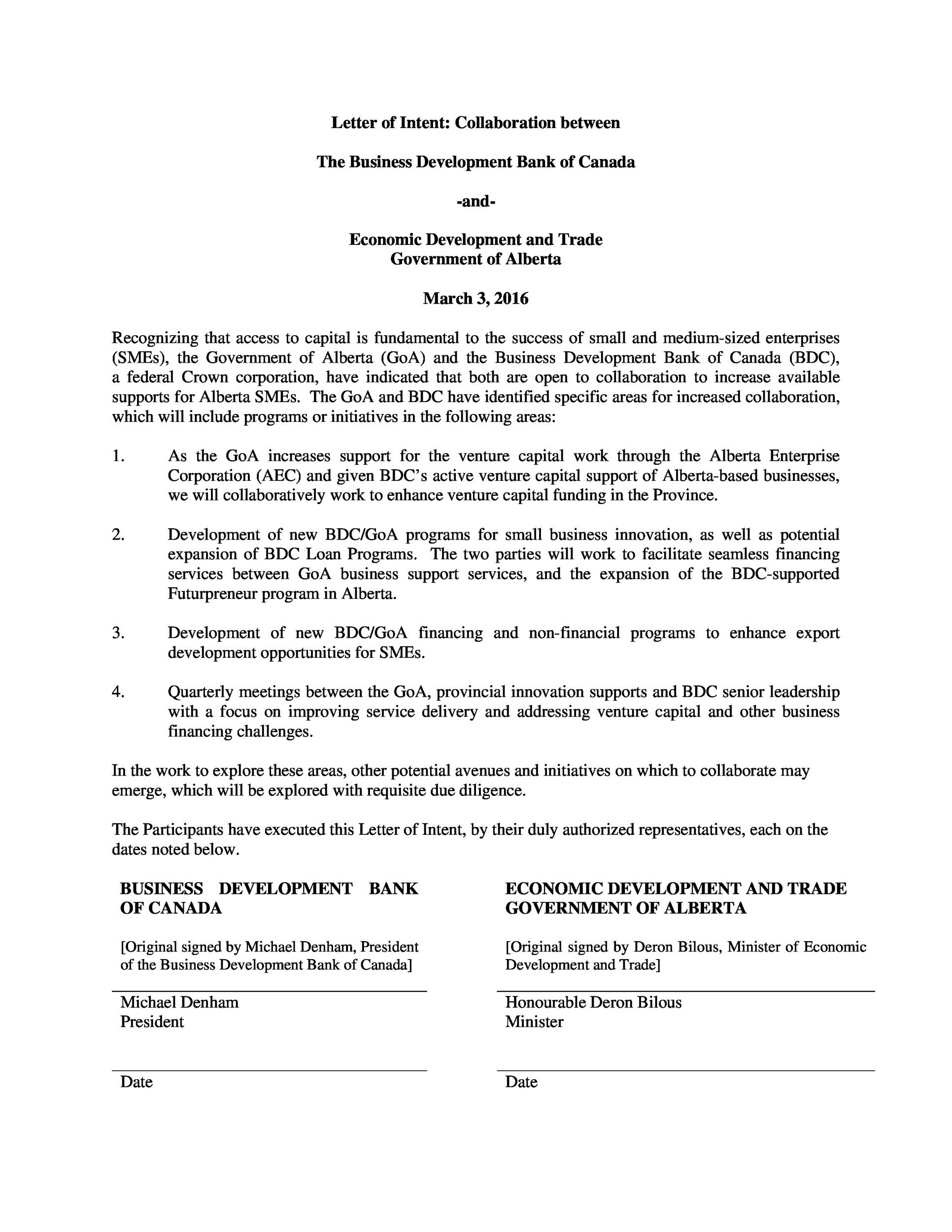 Letters Of Intent Template 40 Letter Of Intent Templates &amp; Samples [for Job School