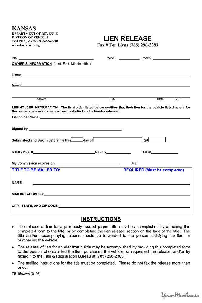 Lien Release Letter Template How to Find Out if A Car Has A Lien On It