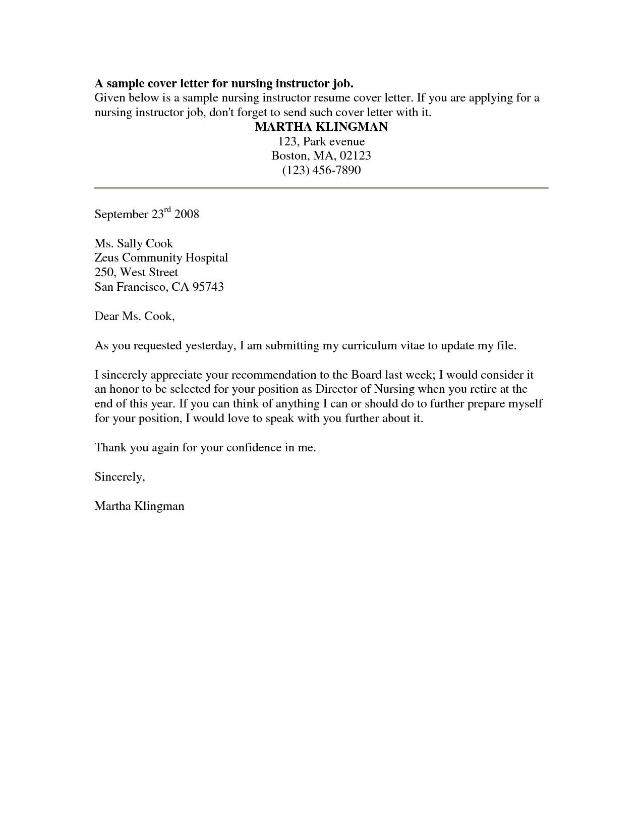 Lpn Cover Letter Template Cover Letter Template Lpn