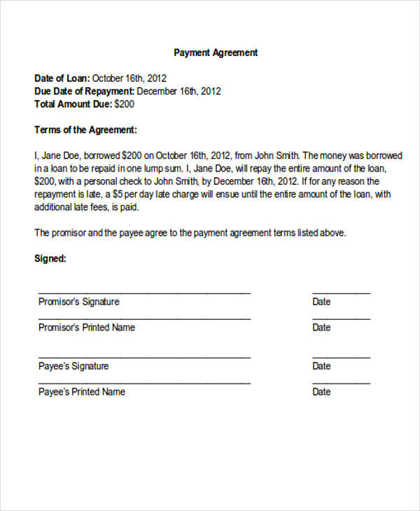 Payment Arrangement Letter Template Free 36 Payment Letter formats In Ms Word