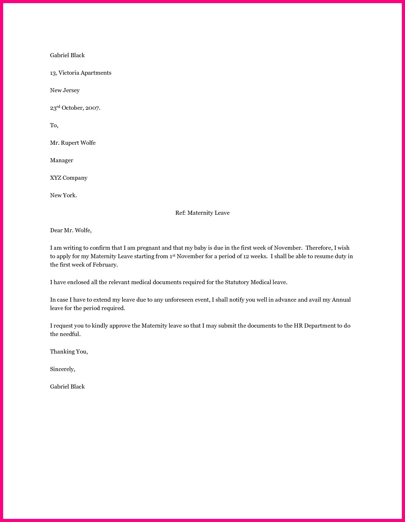Pregnancy Confirmation Letter Template Pregnancy Confirmation Letter Template Examples