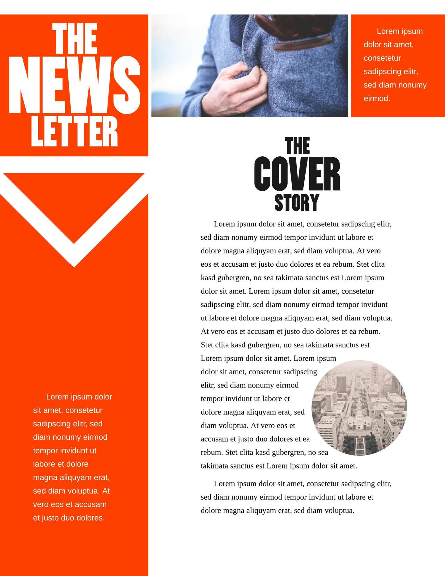 Print Newsletter Template Free 800 Free Printable &amp; Email Newsletter Templates