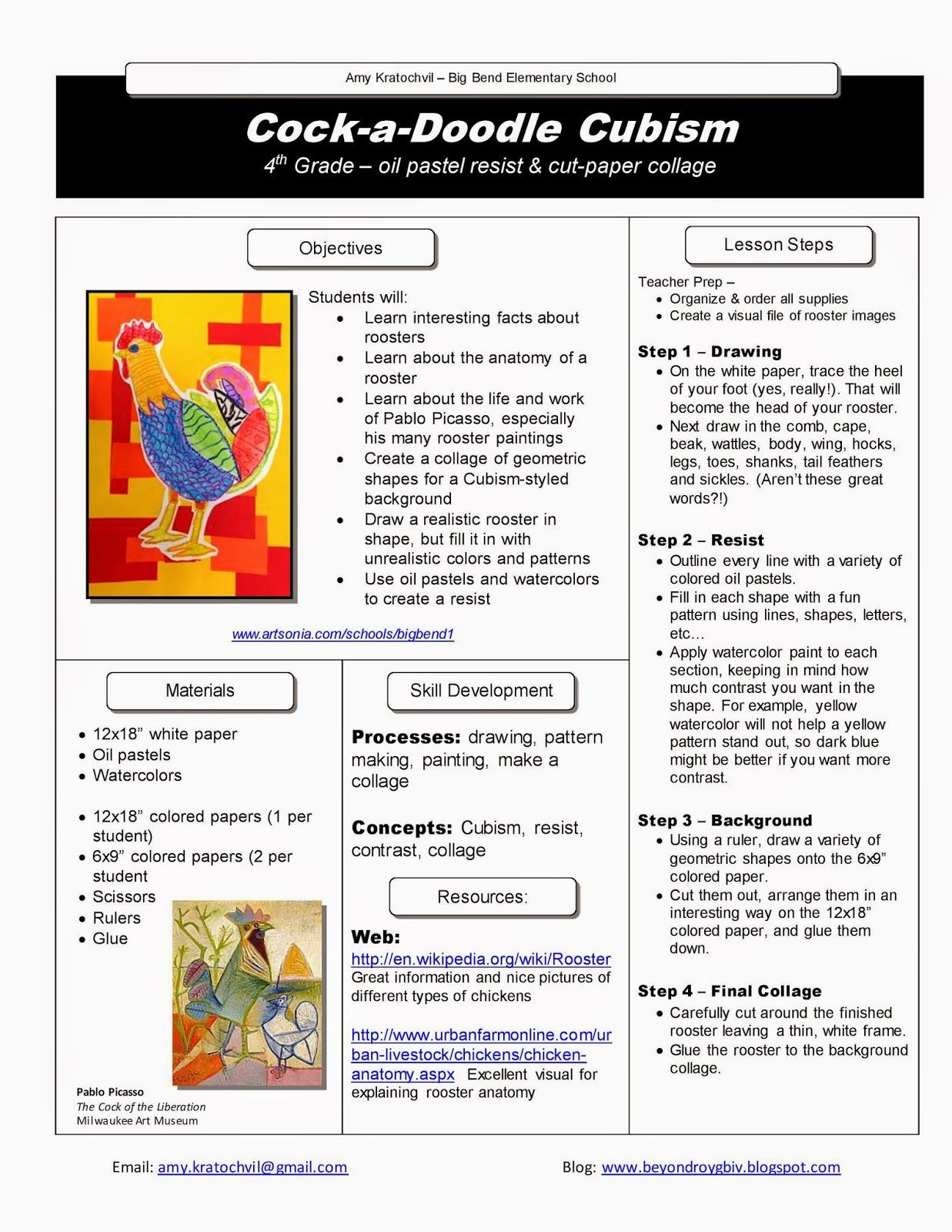 4th Grade Art Lesson Plans Pin On Art In the Middle