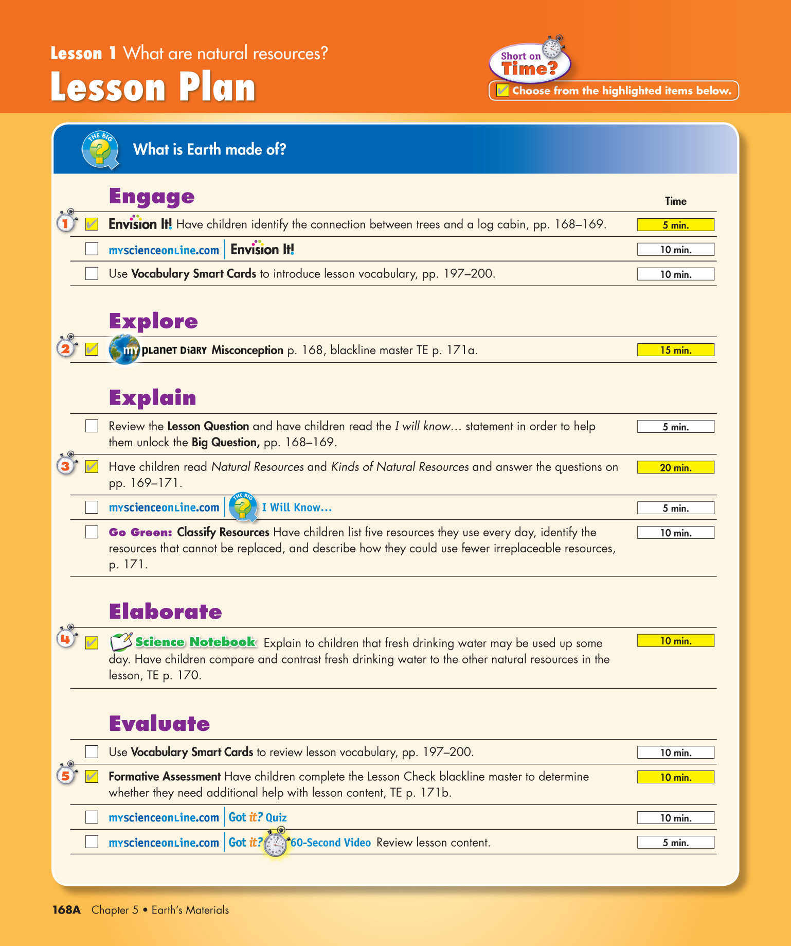 5 E Lesson Plan Line Sampling V2