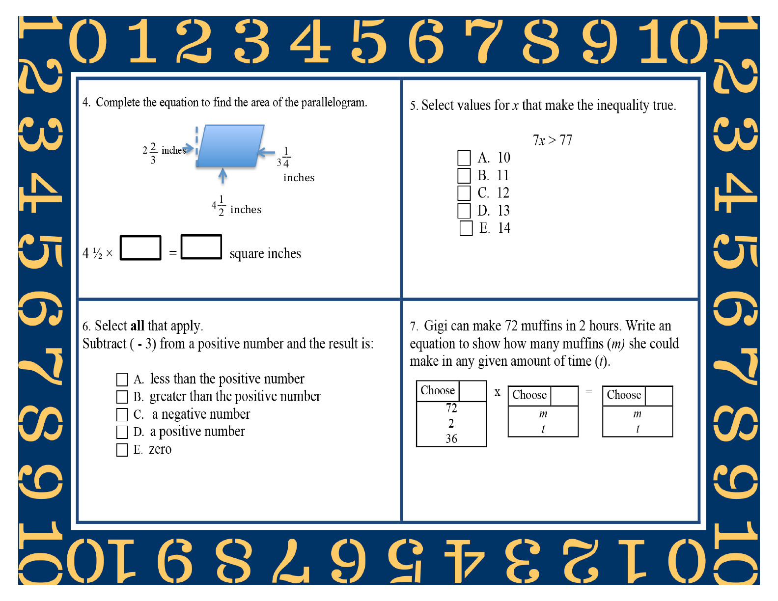6th Grade Math Lesson Plan Parcc 6th Grade Math Lesson Plan Samples Pg 10 with