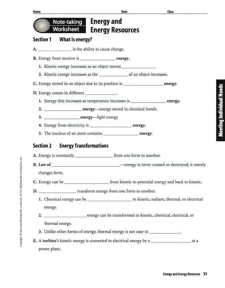 7th Grade Science Lesson Plans 7th Grade Science Worksheets Printable Free 7th Grade